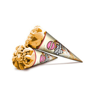 butter scotch mini cones